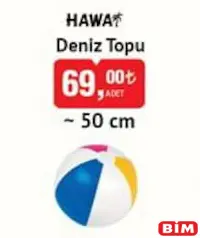 HAWAİ DENİZ TOPU 50 CM